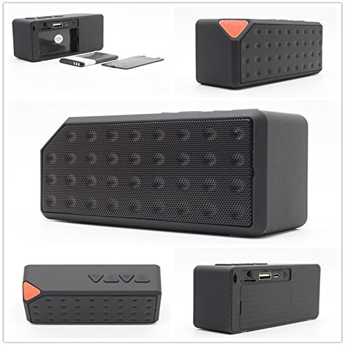 MINI Bluetooth Speaker X3 Style TF USB FM Wireless Portable Music Sound Box Subwoofer Loudspeakers with Mic speaker... N5