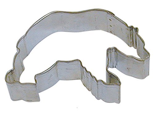 R&M Grizzly Bear 3.5" Cookie Cutter in Durable, Economical, Tinplated Steel
