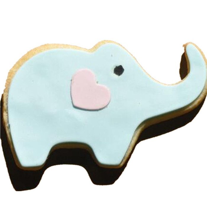 Fashionclubs Elephant Cookie Biscuit Cutter Mold,Stianless Steel N2