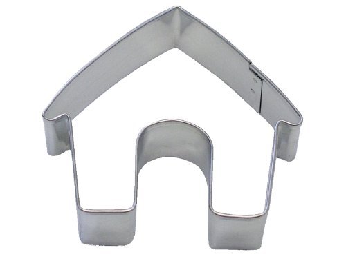 R&M Dog House 3.5" Cookie Cutter in Durable, Economical, Tinplated Steel