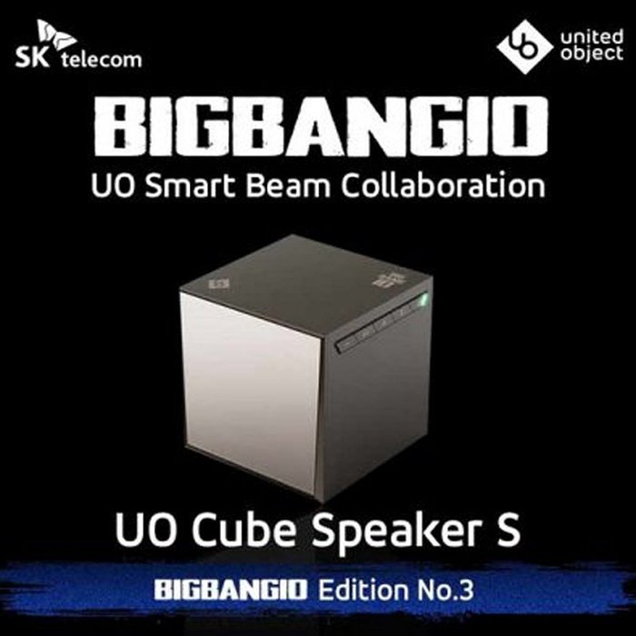 UO BIGBANG Limited Edition Cube Speaker S Portable Bluetooth Woofer +Photo Card