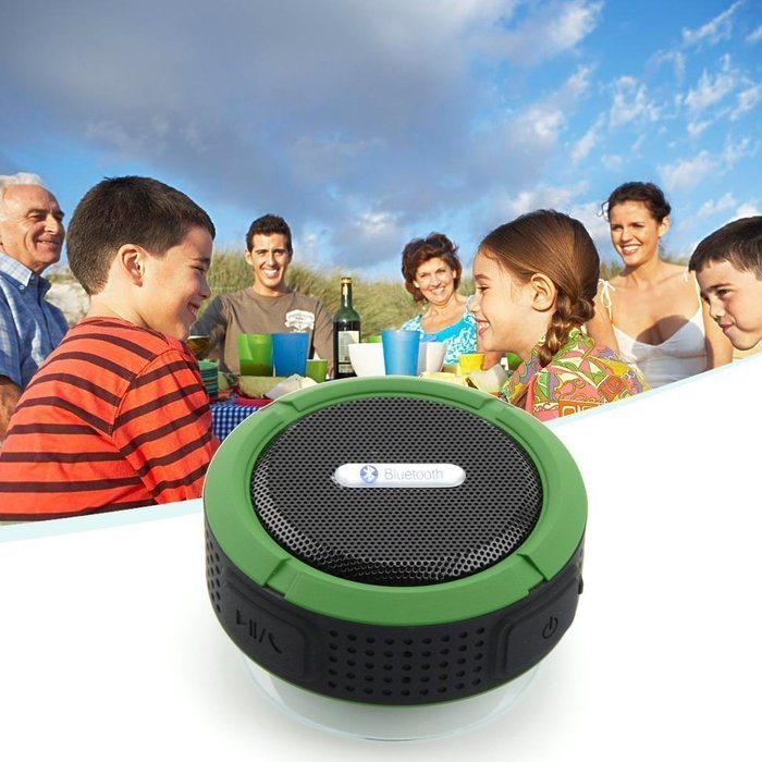 WONFAST&reg; 5 Watt Driver Portable Waterproof Bluetooth 3.0 Speaker Rugged Wireless For Outdoor/Shower with Built-in... N9