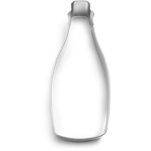 Ann Clark Champagne Bottle Cookie Cutter 7650 , 5"