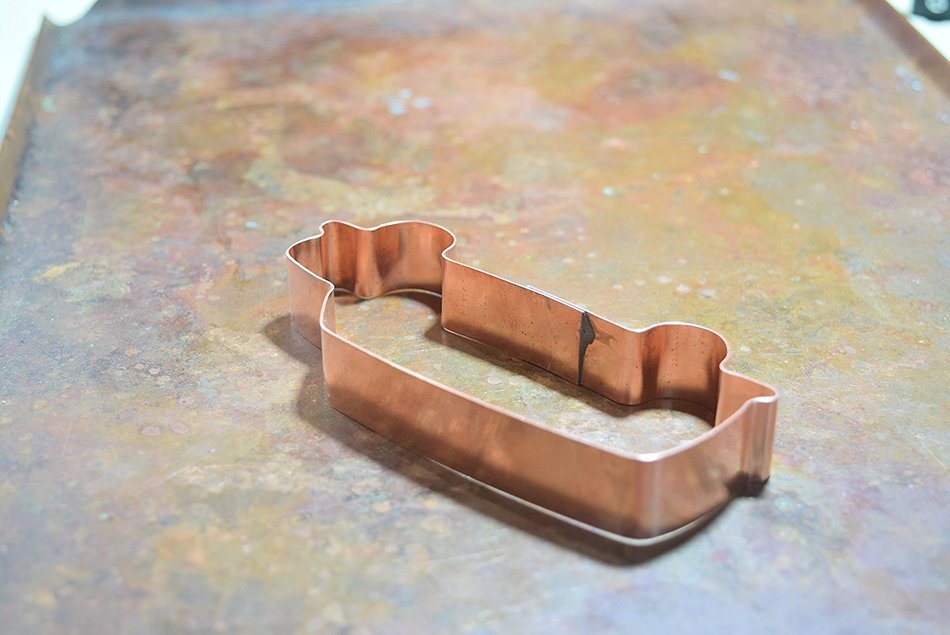 Family Van Copper Cookie Cutter N3