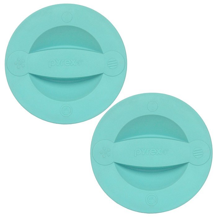 Pyrex 2 Cup Measuring Cup Lid - Turquoise (2-Pack)