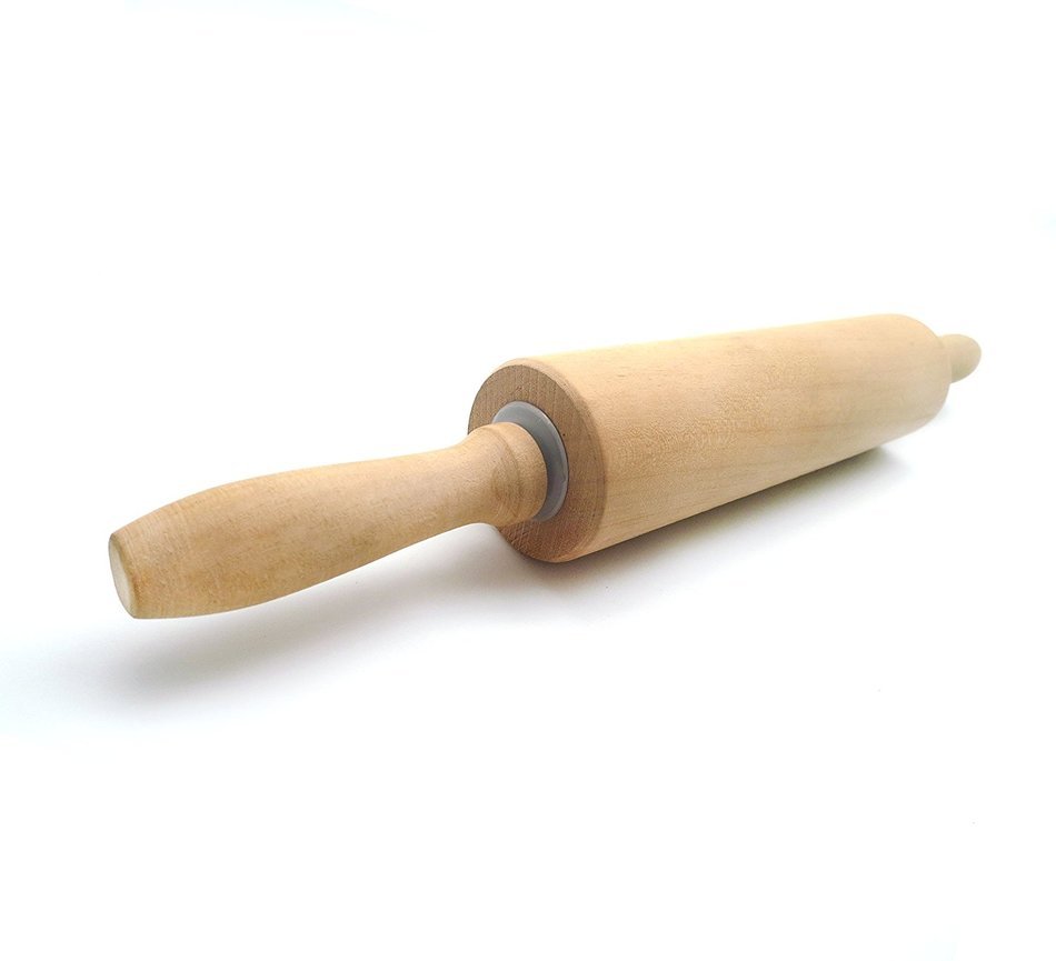 Mini Wood Rolling Pin &ndash; Classic Premium Hardwood Maple Dough Roller - Perfect Small Size for Bakers and Children... N2