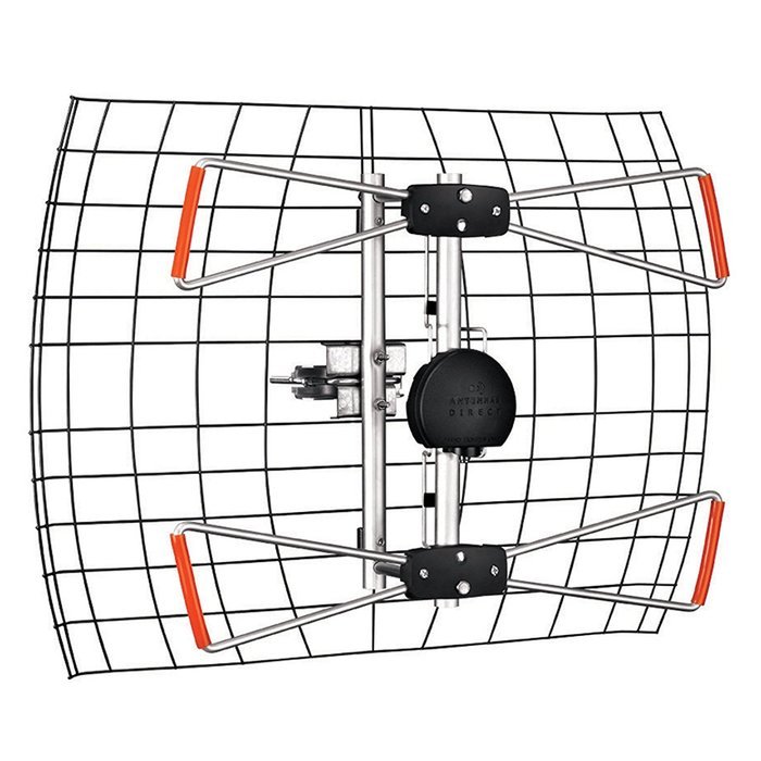 8 Element Bowtie Indoor/Outdoor HDTV Antenna - 70 Mile Range N5