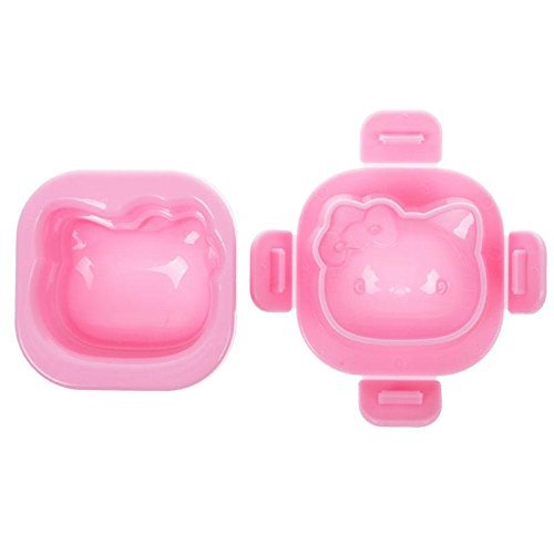 Crazydeal Cute Cat Kitty Sushi Egg Cake Cookie DIY Bento Maker Mold Mould Kitchen Tool N4