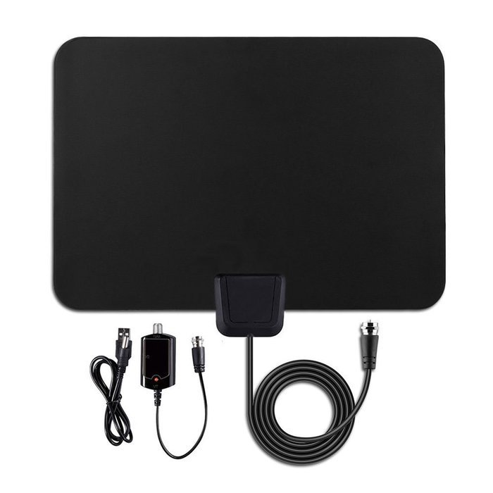 TV Antenna-50 Mile Range with Detachable Amplifier, HDTV Indoor Antenna for High Reception Homeworx Antenna for...