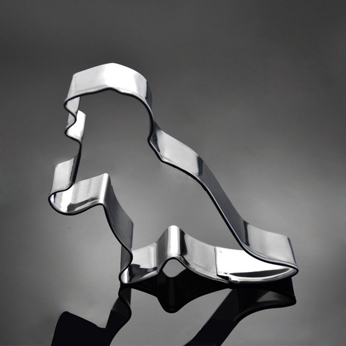 Yatim 4pcs Stainless Steel Pterosaur Dinosaur Shape Cookie Biscuit Fondant Cookie Cutter Mold for Baking Mold N3