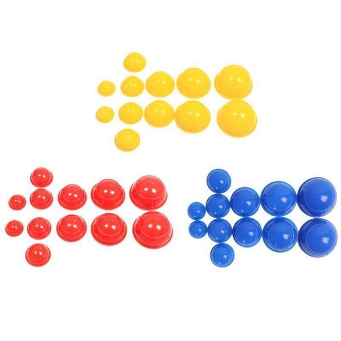 Beauty Clubs Silicone Medical Vacuum Massager Cupping Cups Therapy Anti Cellulite (Yellow) N7