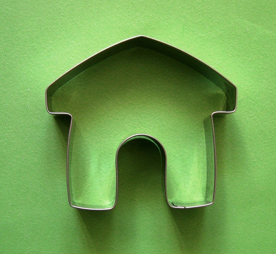 LAWMAN Dog bone paw house hydrant fondant pastry baking cookie cutter set N2