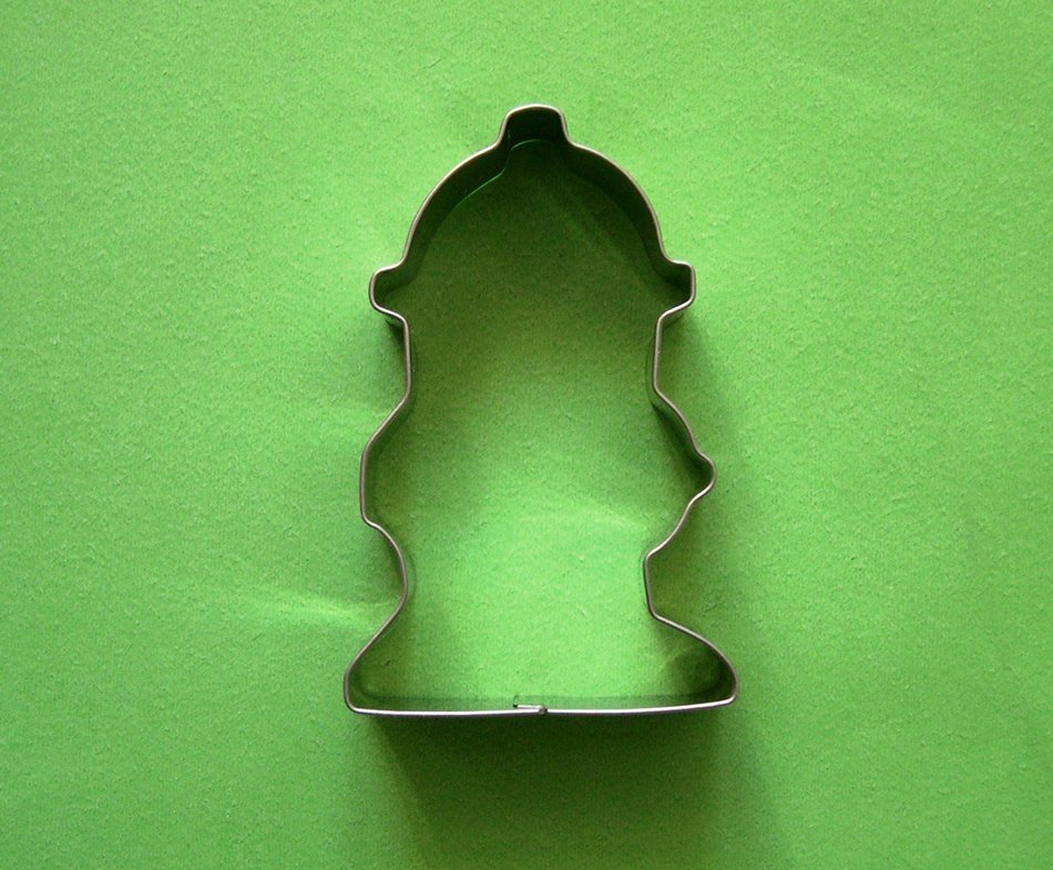 LAWMAN Dog bone paw house hydrant fondant pastry baking cookie cutter set N6
