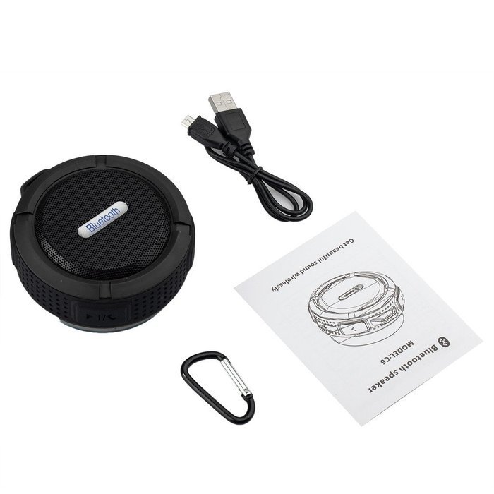 Portable Bluetooth Shower Speaker, SWINCHO C6 Wireless Bluetooth Stereo Speaker with Waterproof & Shockproof &... N4