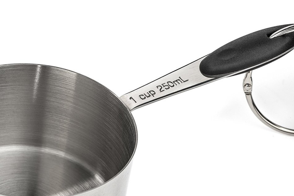 Elite Kitchenware Stainless Steel Mixing Bowls and Measuring Cups Set - Ultimate Cookware Set - Stainless Steel... N7