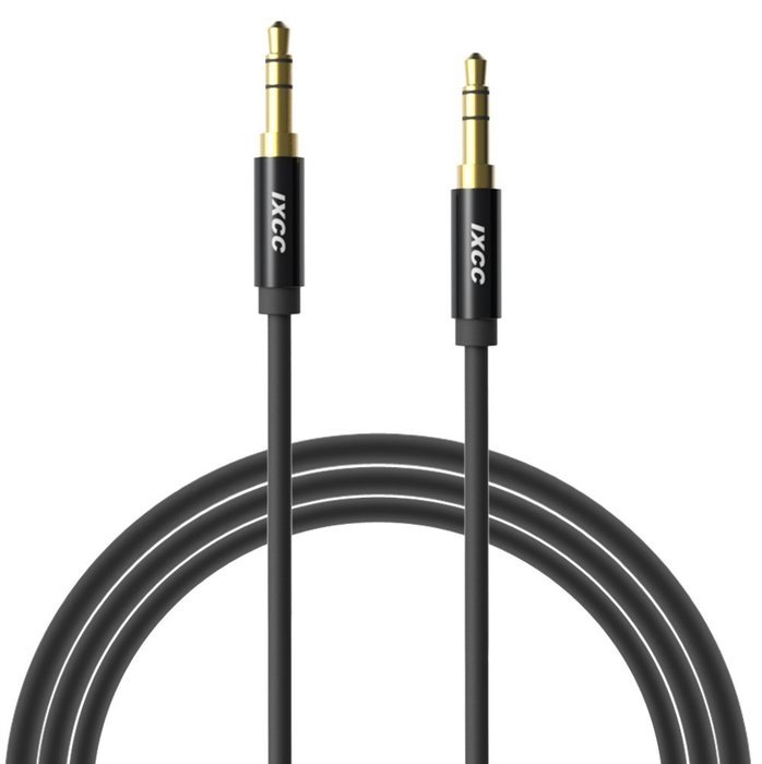 iXCC 4Ft Male to Male 3.5mm Universal Auxiliary Audio Stereo Cable for All 3.5mm-Enabled Devices, Apple, Samsung... N4