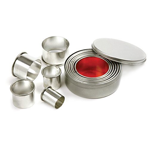 Norpro Round Biscuit/Cookie Cutters 11 pieces