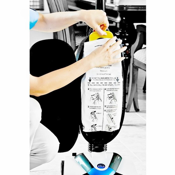 Soniclean Galaxy Upright Vacuum Cleaner/Handheld Combo N6