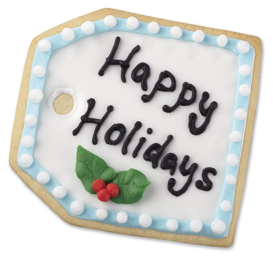 Wilton 2308-5077 5-Piece Christmas Cookies for Santa Metal Cookie Cutter Set N7