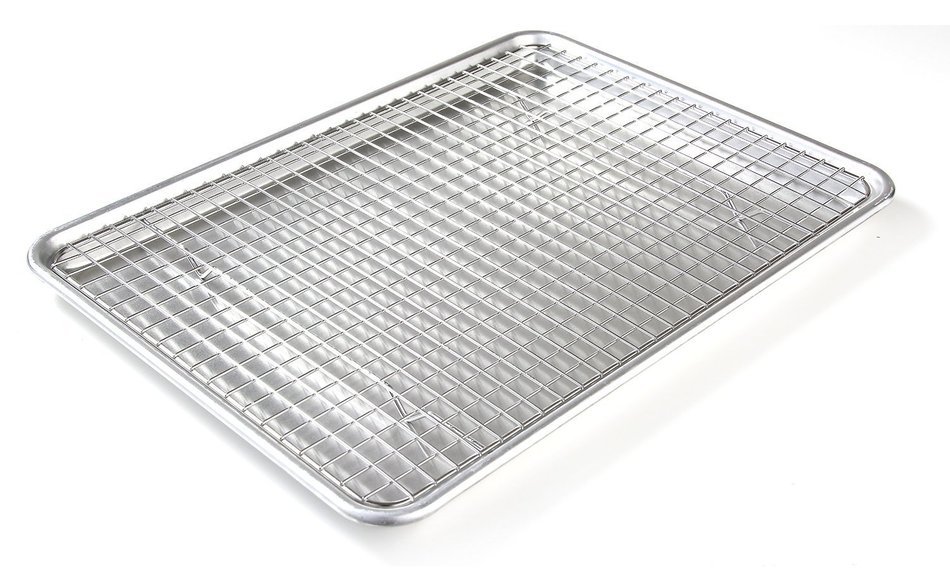 Amagabeli 304 Stainless Steel Kitchen Rack 12 inch by 16 inch Oven Safe Cooling Rack Baking Rack Life time