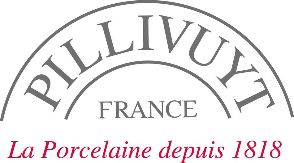 Pillivuyt Oval Eared Gratin Brasserie Baker,10 x 6.25 inch, White/Menu Print N3