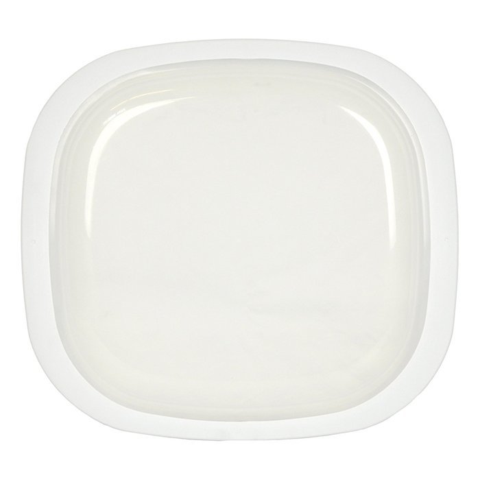 Corningware 680-PC Square 2.5Qt, 2.35L French White Lid N2