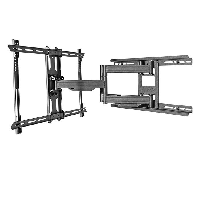 Kanto Full-Motion TV Wall Mount for 37&Prime;&ndash;75&Prime; Flat-Screen Monitor &ndash; Easy Install &ndash; Black N8