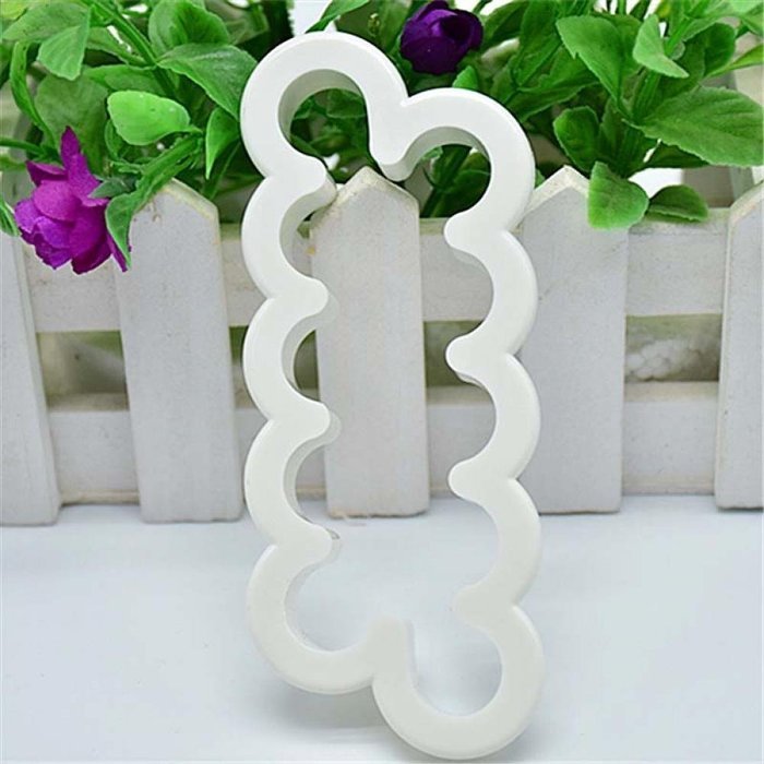 Genenic 3 Size 3D Cookie Fondant Cake Decorating Mold Rose Flower Cutter Mould N2