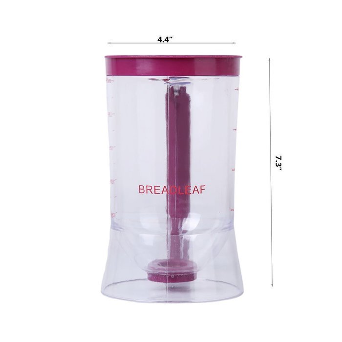 LAIMALA Pancake Batter Dispenser With Measuring Label Cupcake Muffin Pastry Baking Tools N3