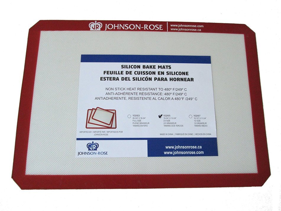 Johnson-Rose Silicone Bake Mat, Two-Third Size