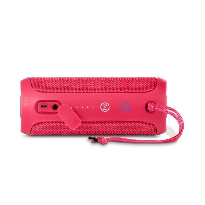 JBL Flip 3 Portable Wireless Bluetooth Speaker (Pink) and Polk Audio UltraFit 500 Mid-Flange Earphones (Pink/Gray) N4