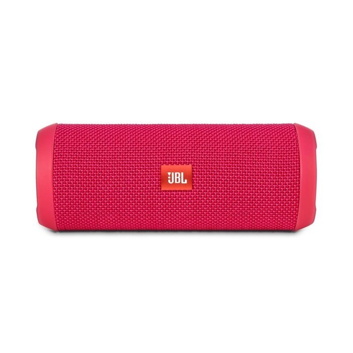 JBL Flip 3 Portable Wireless Bluetooth Speaker (Pink) and Polk Audio UltraFit 500 Mid-Flange Earphones (Pink/Gray) N5