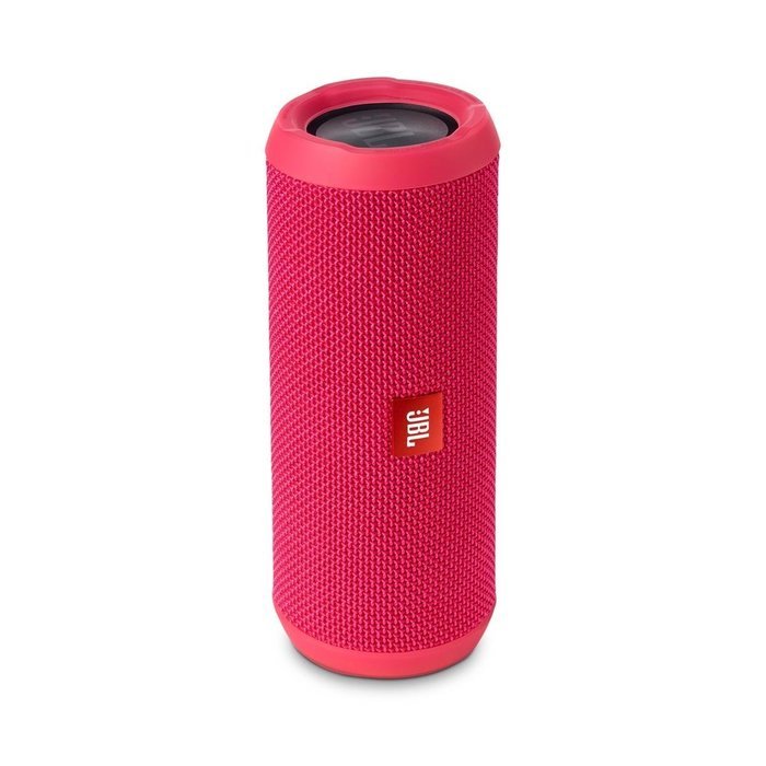 JBL Flip 3 Portable Wireless Bluetooth Speaker (Pink) and Polk Audio UltraFit 500 Mid-Flange Earphones (Pink/Gray) N6
