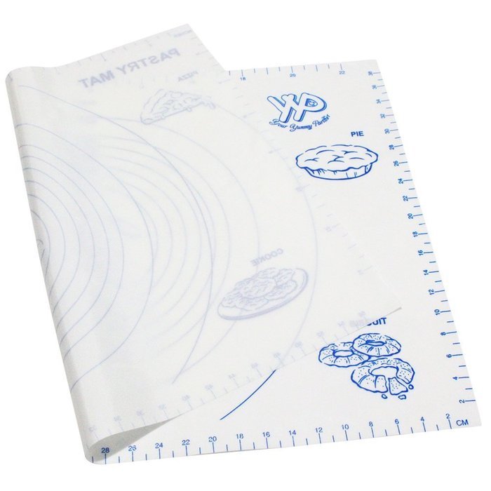 Pastry Mat, YYP Large Silicone Pastry Mat with Measurements, 23.5"x15.7"(60x40cm), Non-Slip Sheet, Full Sticks... N2