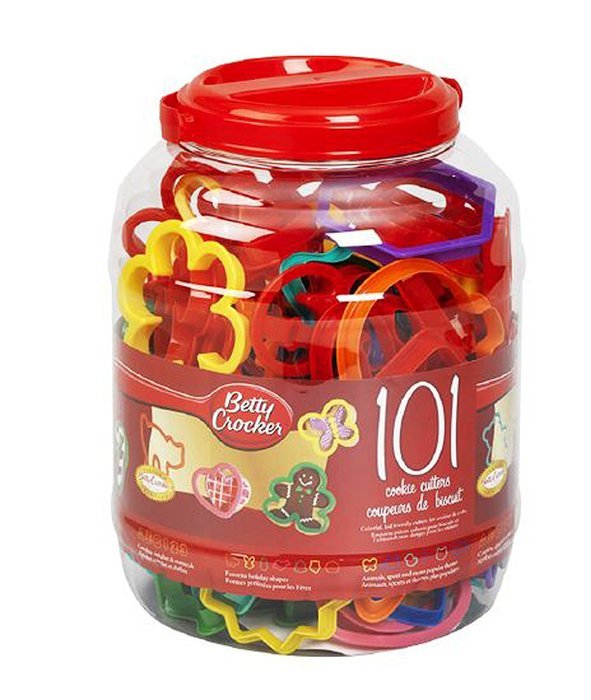 Betty Crocker 101 Piece Plastic Cookie Cutters