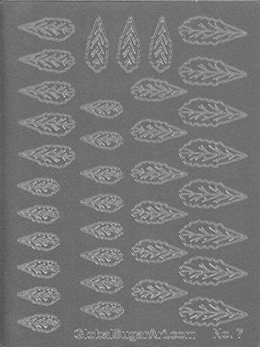 Crystal Flowers Fluted Leaf Gelatin Veining Sheet by Chef Alan Tetreault