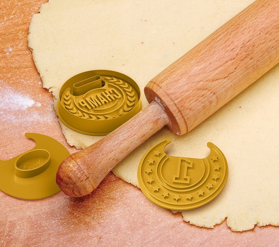 Fred & Friends DIG-INS Dinosaur Fossil Cookie Cutter/Stampers, Set of 3 N6