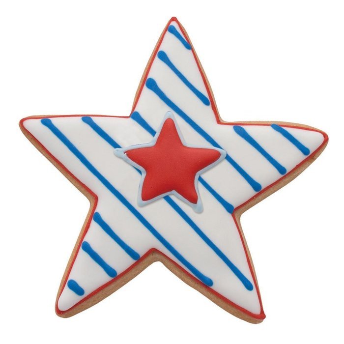 Ann Clark Star Cookie Cutter Set - 3 Piece - 2", 2 3/4", & 3 1/2" - Tin Plated Steel N3