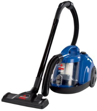 Zing Bagless Canister Vacuum, Caribbean Blue by Bissell