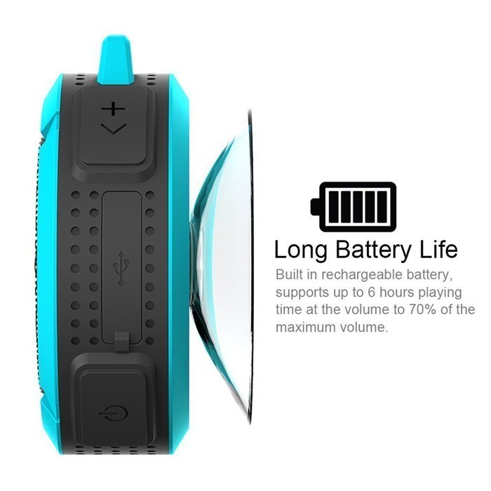 [Outdoor&Shower Speaker ] Moen Waterproof Portable Wireless Bluetooth Speaker 5W Driver Built-in Mic Handsfree... N4