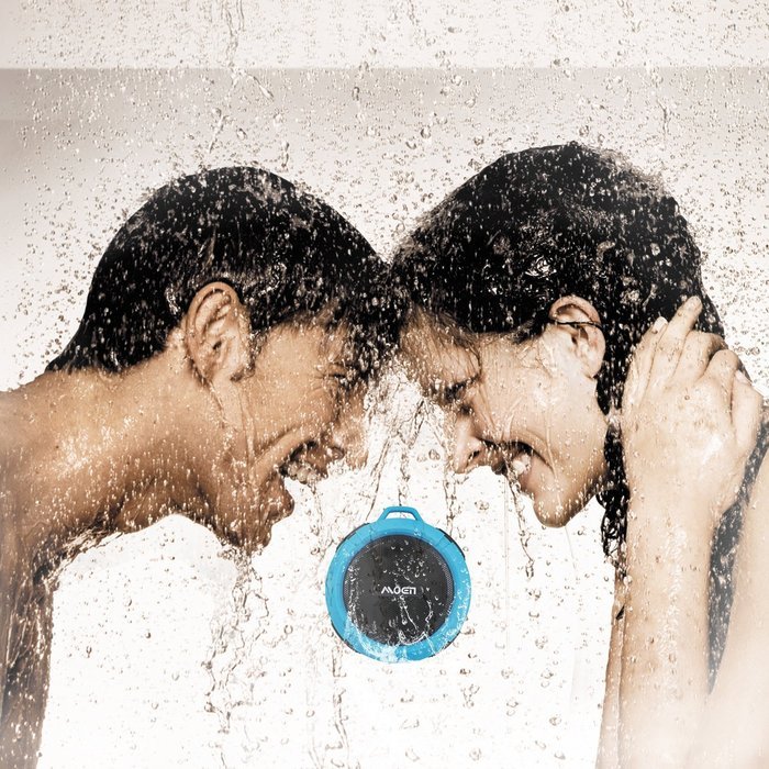 [Outdoor&Shower Speaker ] Moen Waterproof Portable Wireless Bluetooth Speaker 5W Driver Built-in Mic Handsfree... N5