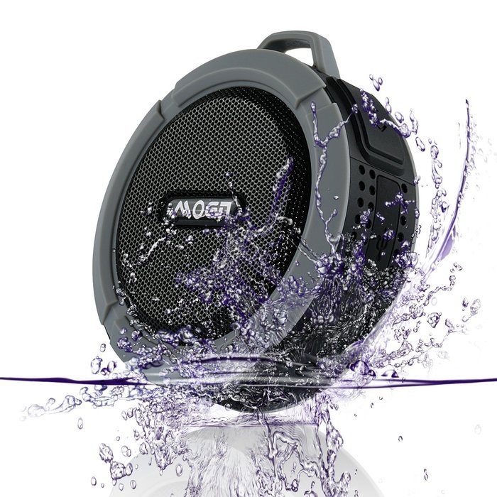 [Outdoor&Shower Speaker ] Moen Waterproof Portable Wireless Bluetooth Speaker 5W Driver Built-in Mic Handsfree... N15