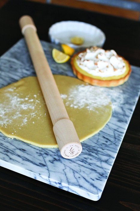 J.K. Adams Lovely Maple Wood Rolling Pin, 24-inches by 1-3/4-inches by 1/4-inches N6