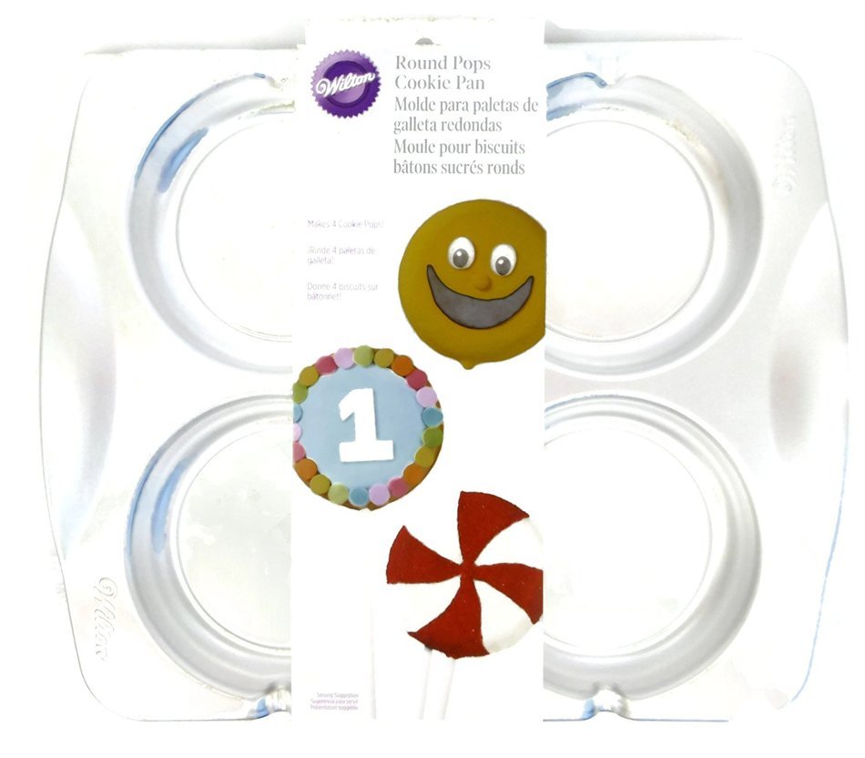 Wilton Pops Aluminum Round Cookie Pan (Case of 6 Pans)