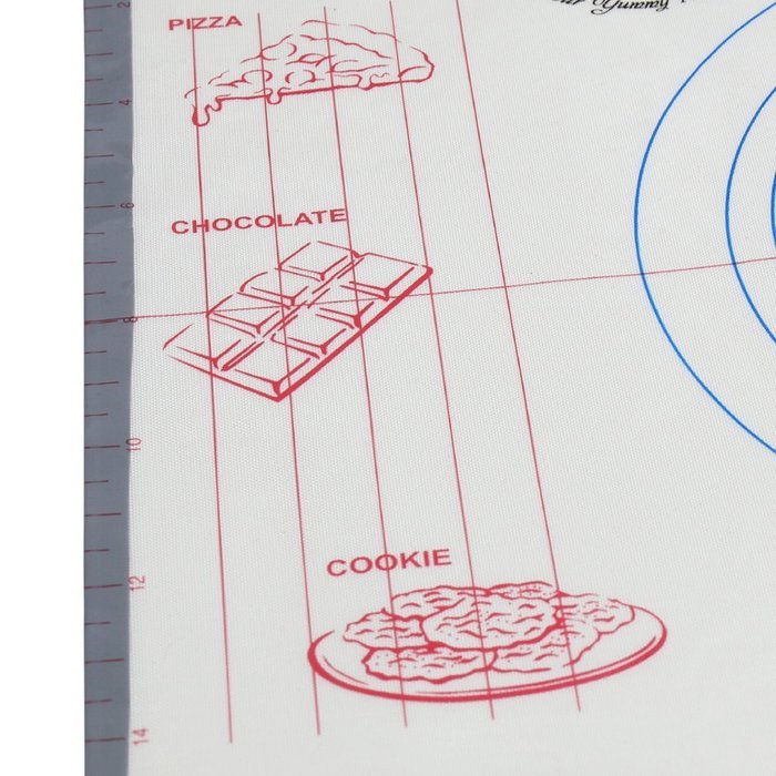 Pastry Mat, YYP Large Silicone Pastry Mat with Measurements, 23.5"x15.7"(60x40cm), Non-Slip Sheet, Full Sticks... N8