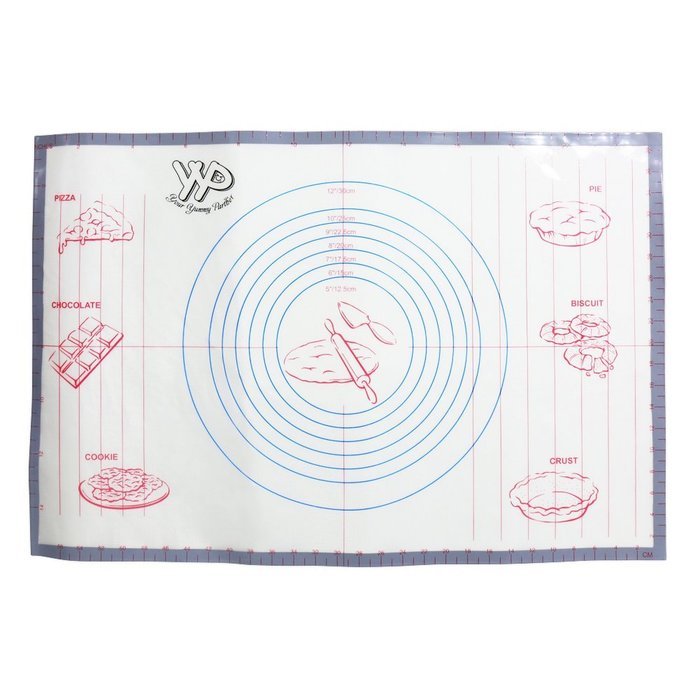 Pastry Mat, YYP Large Silicone Pastry Mat with Measurements, 23.5"x15.7"(60x40cm), Non-Slip Sheet, Full Sticks... N13