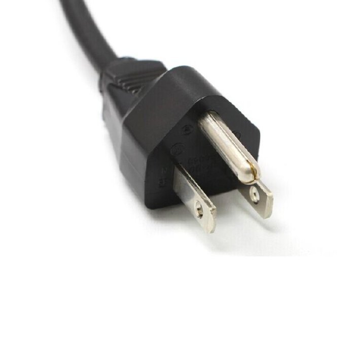 C2G 10ft 18 AWG Universal Power Cord (NEMA 5-15P to IEC320C13) - Computer Power Cord N5