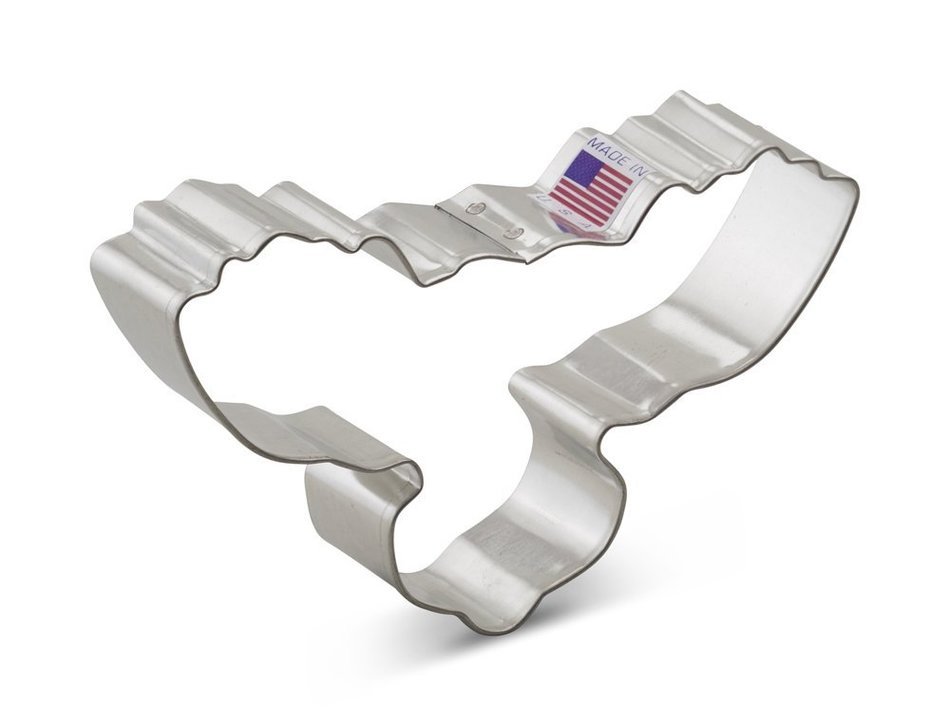 Ann Clark Moose Head Cookie Cutter - 4.5 Inches - Tin Plated Steel