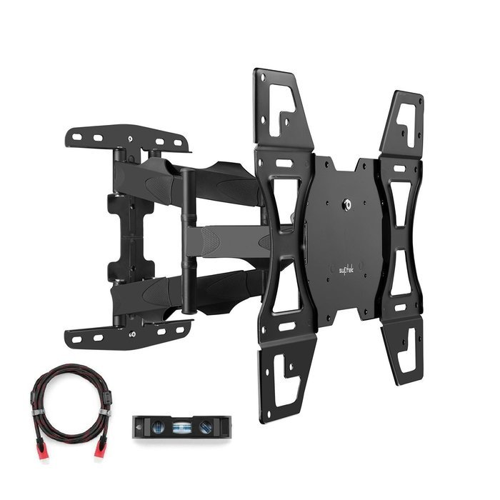 Suptek Articulating Full Motion Tv Wall Mount for 32"-60" LED LCD Plasma TVs (VESA Standard up to 400x400mm),...