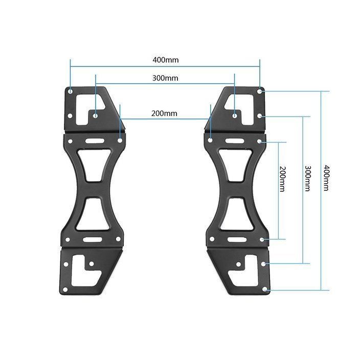Suptek Articulating Full Motion Tv Wall Mount for 32"-60" LED LCD Plasma TVs (VESA Standard up to 400x400mm),... N6